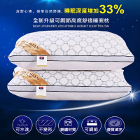 DaoDi 四入組七星級枕頭飯店抗菌防蹣枕頭(可水洗機洗48cmx74cm/顆)