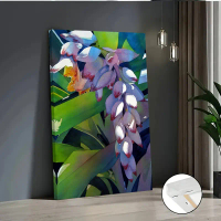 2D Flat Canvas Painting |   Floral Oil Painting, Wall Decoration, Solid Wood Frame, 16x24inch x 24x3