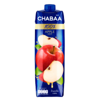 即期品【泰國《CHABAA》啜吧】100% 蘋果汁1000ml(賞味期限:2025/03/12)