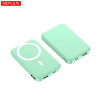 Wireless Charger magnetic Power Bank 10000mAh Capacity External Battery Pack LED Indicator Powerbank For iPhone Samsung Xiaomi