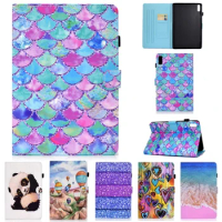 For Lenovo Tab P11 2nd Gen Case 11.5" Fashion Painted Wallet Leather Cover For Coque Lenovo Tab P11 Gen 2 Case tb350fu tb350xu