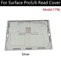 Original 99%New For Microsoft Surface Pro5 Pro6 1796 Rear Cover Battery Housing Chassis Cover Silver Wi-Fi Version