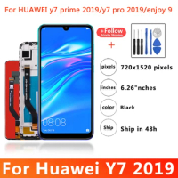 6.26"LCD Display For Huawei Y7 2019 Y7 Pro 2019 Screen Display Touch For Huawei Y7 Prime 2019 Enjoy 9 Screen Replacement Parts