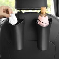 Car Muliti-purpose Storage Holder for Umbrella Bverage Trash Box Auto Cup Garbage Can