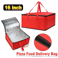 Waterproof Insulated Bag Cooler Folding Picnic Basket Ice Pack Drink Box Thermal Lunch Bag Portable Food Delivery Bag Pizza Bag