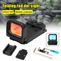 VASTFIRE 20mm Rail Riflescope Hunting Optics Holographic Red Dot Sight Reflex 4 Reticle Tactical Scope Collimator Sight