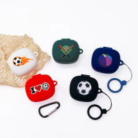 Cartoon Ball Case for anker SoundCore Life Note 3S Case Full Edge Protect Case Football/Basketball Silicone Earphone Cover