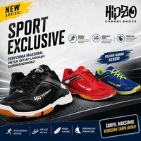 Sepatu Badminton Pria Hipzo Sport Exclusive Sepatu Olahraga Indoor Anti Slip Ringan Breathable M036 