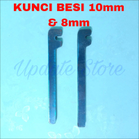 Kunci Besi 10 mm dan 8 mm