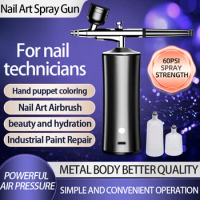 Airbrush gun electric spray tattoo airbrush model figures coloring acrylic paint spray paint gun nail spray gun
