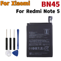 100% Orginal BN45 4000mAh Battery For Xiaomi Redmi Note 5 Note5 Pro BN45 Phone Replacement Batteries +Tools