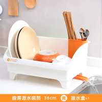 【樂邁家居】水槽 碗盤瀝水架 餐具架(36cm 瀝水槽)
