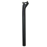 TRIFOX 400mm Full CarbonFibres Layback MTB Seatpost CDS100 Lay Back 20 Layback offset 20mm (27.2mm/31.6 mm) Length 400mm(Round)