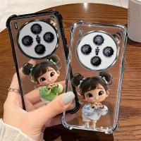 Suitable for[vivo X300,vivo X300 pro] phone case TPU Anti-drop Anti-slip Color Heart Girl Anti-finge