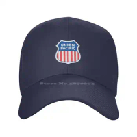 Union Pacific Logo Quality Denim cap Knitted hat Baseball cap