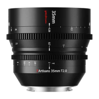 7artisans 7 artisans 35mm 50mm 85mm T2.0 Full Frame Cinema Lenses For Sony E FX3 Leica SIGMA L SL Canon EOS-R EOS-R5 Nikon Z Z50