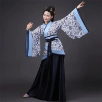 New Woman Stage Dance Dress Chinese Traditional Costumes New Year Adult Tang Suit Performance Hanfu Female Cheongsam