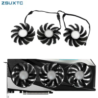 T128010SU RTX3060 Cooler Fan Replacement For Gigabyte GeForce RTX 3060 Ti RX 6600 6700 XT GAMING Graphics Video Card Cooling