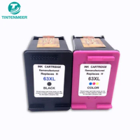 TINTENMEER INK CARTRIDGE 63 63XL COMPATIBLE FOR HP HP63 OFFICEJET 3830 3831 3833 3836 4650 4652 4654 4655 4652 COMBO PACK