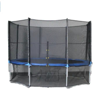 Manufacturer foldable trampolines for adults with enclosures round 10ft trampoline outdoor with safety net