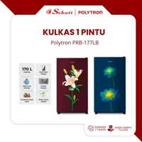 ( CHAT ADMIN UNTUK CEK STOK )Lemari es 1 Pintu Polytron PRB-177LB Lemari Es Polytron Garansi Resmi -