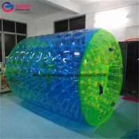 Floating Inflatable Hamster Wheel,Water Roller For Summer,Running Roller For Water Games
