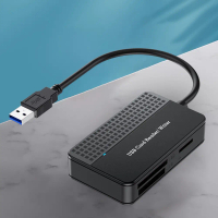 USB 3.0 Type C USB Card Writer 4 in 1 Memory Smart Card Reader 5Gbps Flash Card Adapter 20cm Cable S