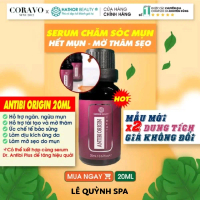 CHẤM MỤN KST ngăn ngừa Mụn mờ thâm sẹo Dr.Antibi Acne Skincare Hathor Beauty 20ml - Coravo Skincare