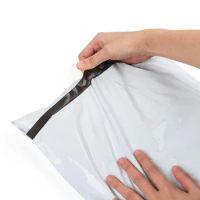 Plastic Mailer Bag Shipping Package White Envelope Bag Postage Poly Currier Bag Packaging Bag for Delivery