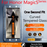 Magic5Ultra Dust-Free Cabin Tempered Glass For Honor Magic 5Pro Screen Protector Magic5 Second Pasting Box Film