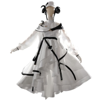 【現貨 cos服】 明日方舟cosplay夜鶯cos服裝醫療幹員遊戲cosply全套衣服道具假髮
