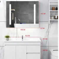 Nordic bathroom cabinet combination toilet washstand smart mirror modern minimalist wash basin bathroom wash basin cabinet