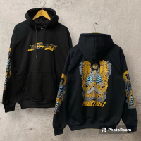 Sweater Hoodie Prostreet keren Motif Barong Musim dingin