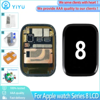 AMOLED For Apple Watch Series 8 LCD Touch Screen Display Digitizer Assembly For iWatch Substitution 41mm 45MM