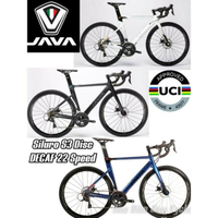 100% Genuine JAVA Siluro 3 S3 Aero Disc Road Bike Deca (Sensah Emipre) 2x11sp