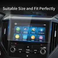 Tempered Glass film For Subaru XV 2018-2023 Car Navigation Screen Protector Display Film LCD Protective Sticker Anti -scratch