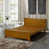 【本木】K60 經典實木床架/床檯-雙人加大6尺