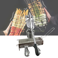 Stainless steel for mashed potato super long French fries squeezer presser commercial manual fries extruding machine