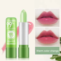 Natural Plant Aloe Gel Lip Balm Lipstick Moisturizing Color Changing Lipsticks \\ cb003 \\ cb003