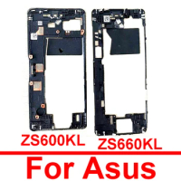 Middle Frame Housing With NFC For Asus Rog Phone ZS600KL Rear Bezel Plate Chassis Housing With NFC For Asus ROG Phone 2 ZS660KL