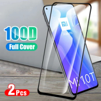 2Pcs Tempered Glass For Xiaomi Mi 10T 10T Pro 10T Lite 10 Lite 10i 5G 100D Clear Protective Film On The For Xiami 10T Cover Glas