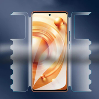 HD Curved Hydrogel Film For Vivo X80 pro X50 X60 X70 pro Front Sides Back Cover Screen Protector