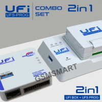 Original UFi Box + UFI Box with UFS-Prog UFS 2in1 Socket Adapter BGA254, BGA153 And eMMC 169-FBGA,153-FBGA,162-FBGA,186-FBGA