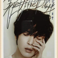 CNBLUE Jung Yong Hwa autographed 2015 One Fine Day signed with pen picture photo 6 inches new korean freeshipping 01.2016 7