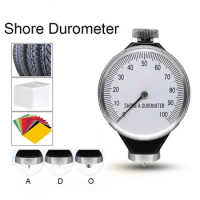 Shore Durometer A O D Hardness Tester for Hard Rubber Resin Acrylic Glass Thermoplastic Rubber Printing Plates Fibers