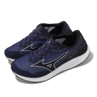 Mizuno 競速跑鞋 Duel Flash 寬楦 男鞋 深藍 白 輕量 路跑 運動鞋 美津濃 U1GD2370-01