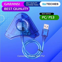 Converter Stik Stick PS2 ke PS3 / PC Double 100% Original