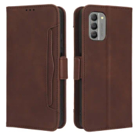 Leather Card Wallet Case for Nokia G22 G21 C12 G42 G60 10 C 22 G 11 G20 G10 X20 X10 C30 C32 X30 XR20 G50 C20 C21 plus Flip Cover