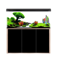 4ft Feet Full Set 120cm Aquarium Akuarium Ikan Premium Decoration  Small and Medium Fish Tank Aquari