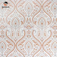 Batik Keris Bahan Batik Potongan Keris Sinambung Peni 3 Meter Oranye